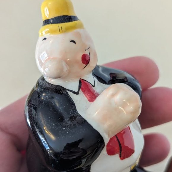 Popeye's Wimpy and hamburger salt and pepper shakers set - Picture 6 of 11